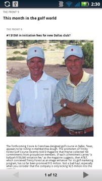 Golf Inc. Magazine游戲截圖3