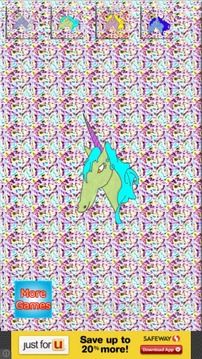 Color Me Cute Unicorn游戲截圖3