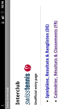 Swiss Tennis Interclub 2014游戲截圖1