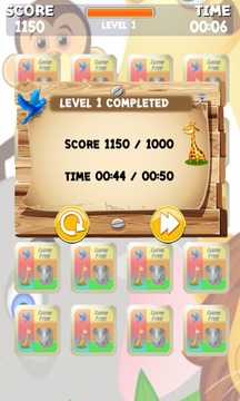 Animal Memory Game For Kids游戲截圖2