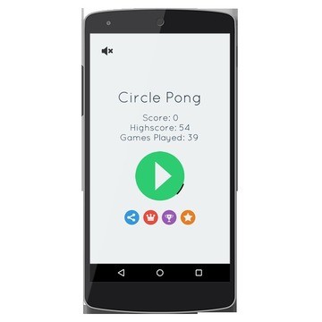 Circle Pong Paddle游戲截圖1