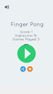 Finger Pong游戲截圖1