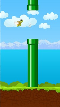 Annoying Pipes - Flying Turtle游戲截圖3