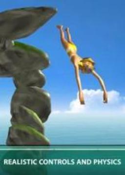 Cliff Flip Diving 3D - Swimming Pool Flip Master游戲截圖3