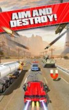 Fastlane Death Road Race - Shooting Car on Highway游戲截圖3