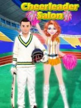 Cheerleader Star Makeover Salon : Indian Cricket游戲截圖3
