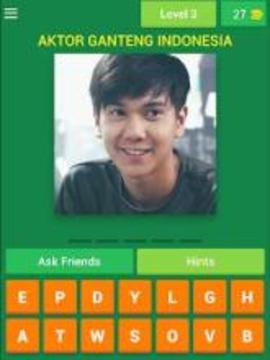 Tebak Aktor Ganteng INDONESIA游戲截圖2