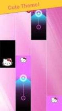 Pink Kitty Piano Tiles 2019游戏截图1