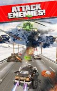 Fastlane Death Road Race - Shooting Car on Highway游戲截圖4