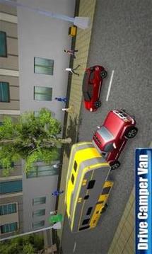 Super Robot Transformation Camper Van Truck Driver游戲截圖1