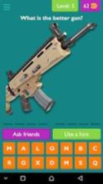 Fortnite Quiz GUESS FOR FORTNITE BATTLE ROYALE游戲截圖5