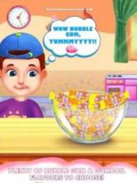 Bubble Gum Factory - Gumball & Lollipop Maker游戲截圖1