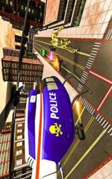 US Police Robot War Multi Robot Transform Games游戲截圖5