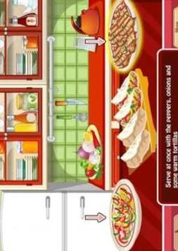 chicken fajitas cooking - cookies girls games游戲截圖1