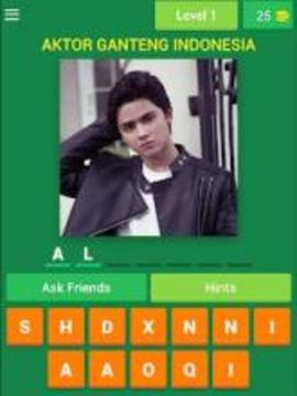 Tebak Aktor Ganteng INDONESIA游戲截圖5