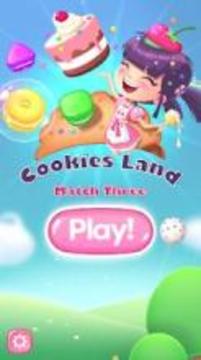 Cookies Land - Match Three游戲截圖3
