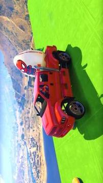Superheroes Fast Highway Racing: Jeep Games游戲截圖5