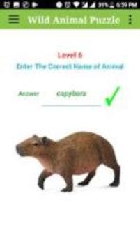 Wild Animals Puzzle游戲截圖4