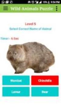 Wild Animals Puzzle游戲截圖1