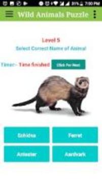 Wild Animals Puzzle游戲截圖2