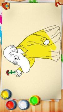 Coloring Moomin游戲截圖3