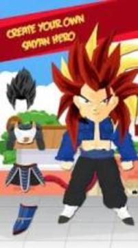 Saiyan Chibi Hero Maker游戲截圖1