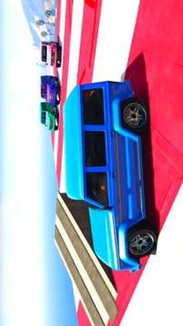 Superheroes Fast Highway Racing: Jeep Games游戲截圖3
