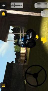 Night Tractor 3D: Hay Transport游戲截圖2