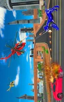 US Police Robot War Tiger Robot Transform Games游戲截圖1