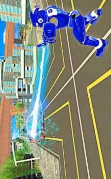 US Police Robot War Tiger Robot Transform Games游戲截圖5