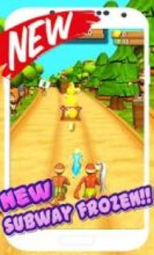 Subway Surf Ice Rush 2018游戲截圖3
