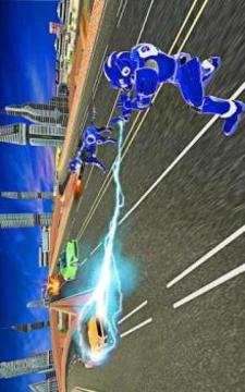 US Police Robot War Tiger Robot Transform Games游戲截圖3