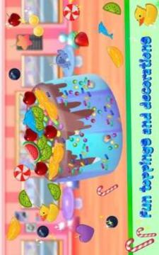 Princess Cherry Cake Bakery Shop for Kids游戲截圖2
