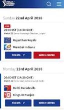IPL(2018-19)-Live Video and Scores游戏截图1