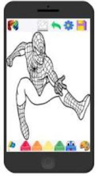 spider man coloring游戏截图1