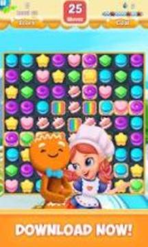 Gingerbread - Maker Cake Crush游戲截圖1