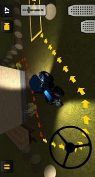Night Tractor 3D: Hay Transport游戲截圖1