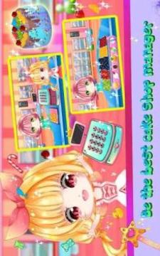 Princess Cherry Cake Bakery Shop for Kids游戲截圖1