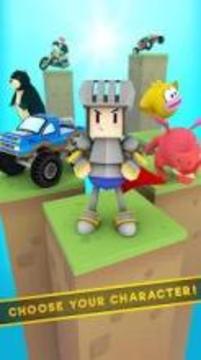 ZigZag Heroes - Avoid obstacles and edges gameplay游戲截圖2