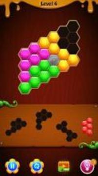 Hexa Color Block Puzzle游戲截圖2