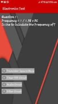 Electronics Questions and Answers游戲截圖2