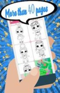 IoI Doll Coloring Book游戲截圖4