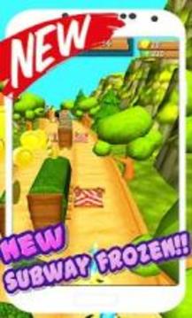 Subway Surf Ice Rush 2018游戲截圖1