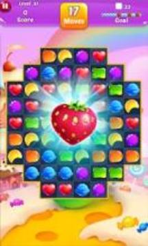 Juice Jelly Crush match 3游戲截圖1
