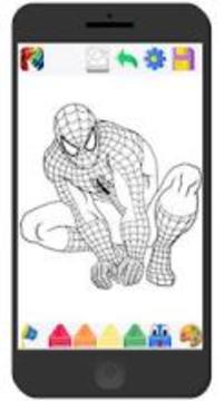 spider man coloring游戏截图3