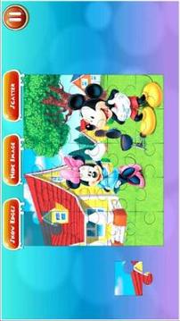 Jigsaw Super Mickey Mouse Kids游戲截圖2