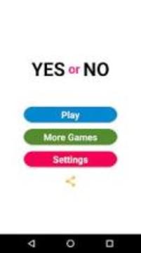 Yes or No - Fun Yes or No questions游戏截图3