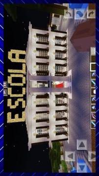 New Luxurious High School. Map for MCPE游戲截圖4