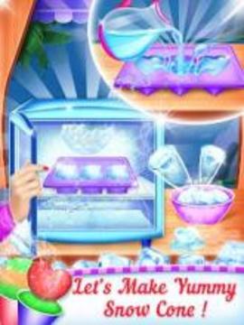 Snow Cone Maker - Summer Foods游戲截圖4