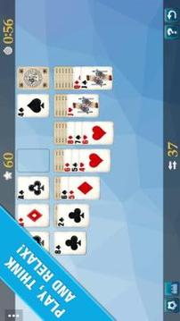 Solitaire Klondike Free - A Patience Card Game游戲截圖3